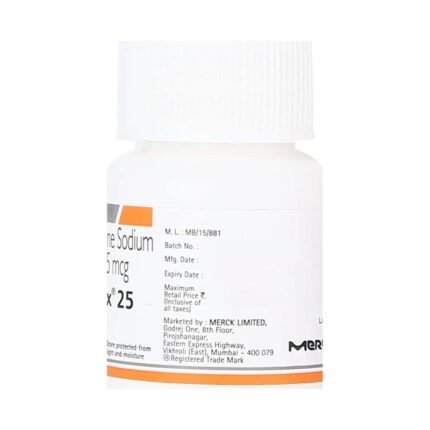 Buy EUTHYROX 25 Online at Classic Medico