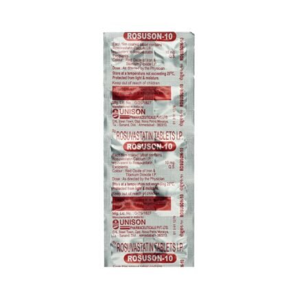 Buy ROSUSON 10 Online at Classic Medico
