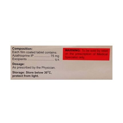 Buy AZORAN 75 Online at Classic Medico