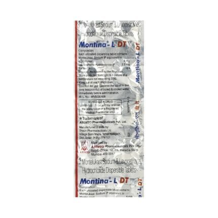Buy MONTINA L DT Online at Classic Medico