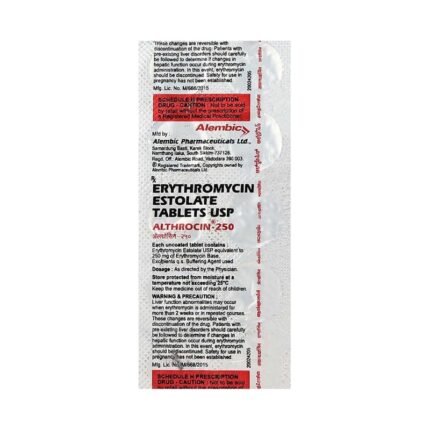 Buy ALTHROCIN 250 Online at Classic Medico