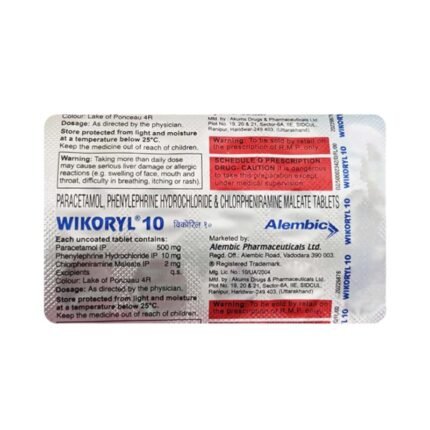 Buy WIKORYL Online at Classic Medico