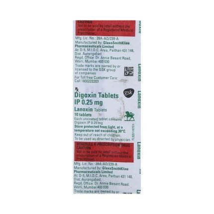 Buy LANOXIN Online at Classic Medico