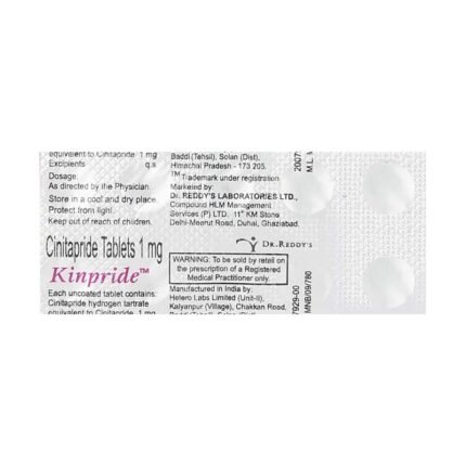 Buy KINPRIDE 1 Online at Classic Medico