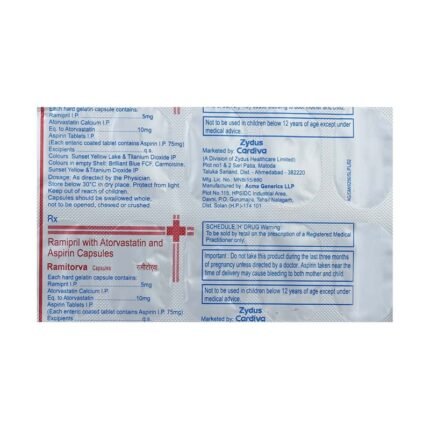 Buy RAMITORVA Online at Classic Medico