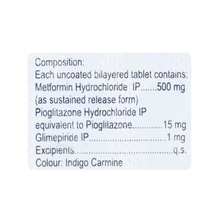 Buy TRIGLIMISAVE 1 Online at Classic Medico