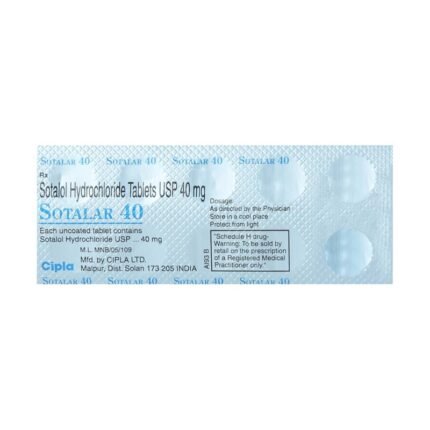 Buy SOTALAR 40 Online at Classic Medico