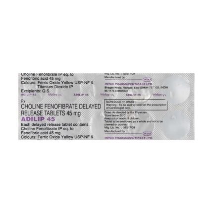Buy ADILIP 45 Online at Classic Medico