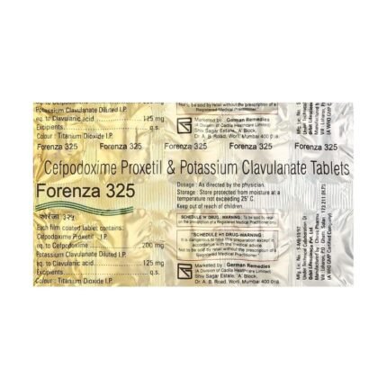 Buy FORENZA 325 Online at Classic Medico