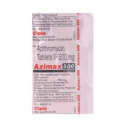Buy AZIMAX 500 Online at Classic Medico