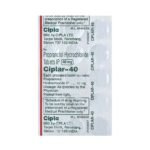 Buy CIPLAR 40 Online at Classic Medico