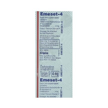 Buy EMESET 4 Online at Classic Medico