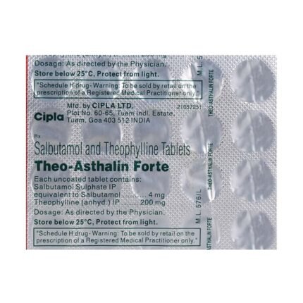 Buy THEO ASTHALIN FORTE Online at Classic Medico