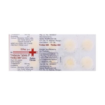 Buy TINIBA 300 Online at Classic Medico