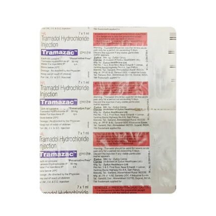 Buy TRAMAZAC INJECTION Online at Classic Medico