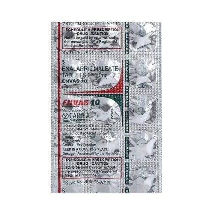 Buy ENVAS 10 Online at Classic Medico