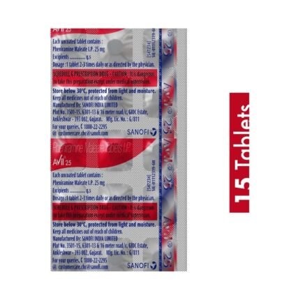 Buy AVIL 25 Online at Classic Medico
