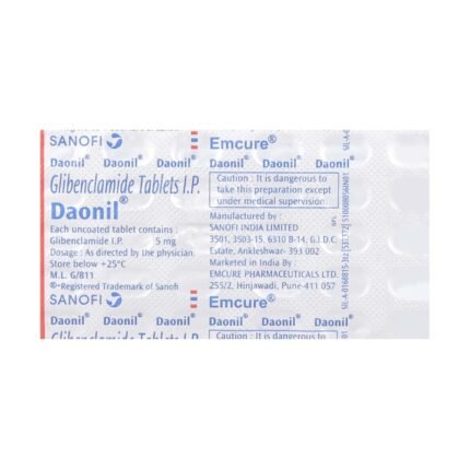 Buy DAONIL Online at Classic Medico