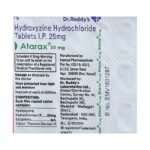 Buy ATARAX 25 Online at Classic Medico