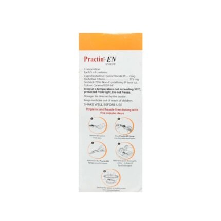 Buy PRACTIN EN SYRUP Online at Classic Medico