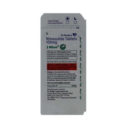 Buy NISE Online at Classic Medico