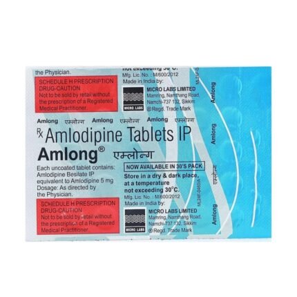 Buy AMLONG 5 Online at Classic Medico
