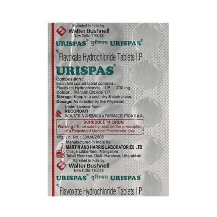 Buy URISPAS Online at Classic Medico