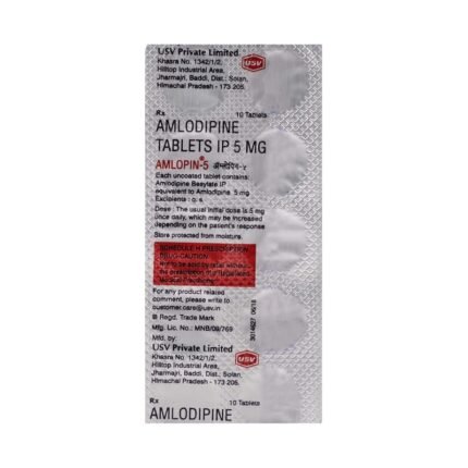 Buy AMLOPIN 5 Online at Classic Medico