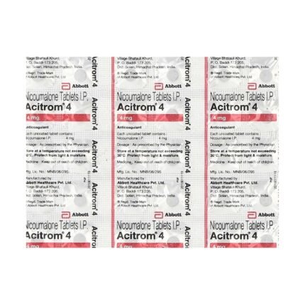 Buy ACITROM 4 Online at Classic Medico