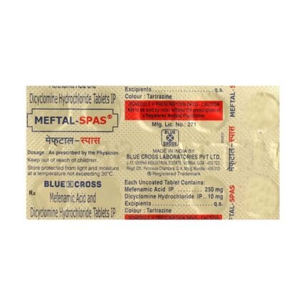 Buy MEFTAL SPAS Online at Classic Medico