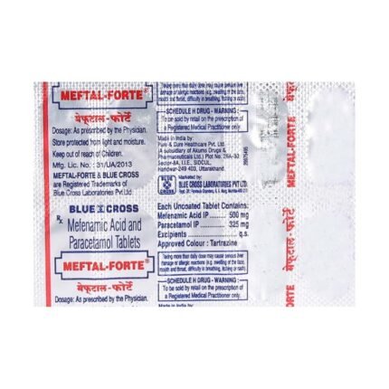 Buy MEFTAL FORTE Online at Classic Medico