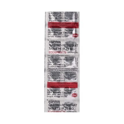 Buy ECOSPRIN 75 Online at Classic Medico
