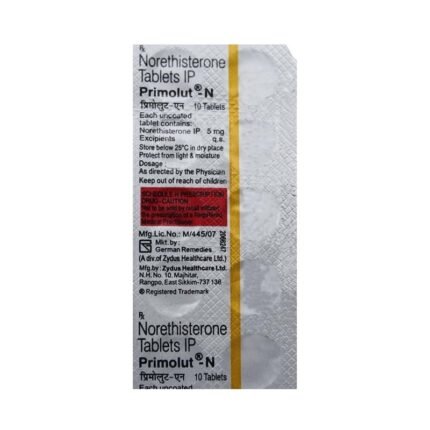 Buy PRIMOLUT N Online at Classic Medico
