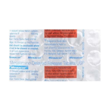 Buy MESACOL 400 Online at Classic Medico