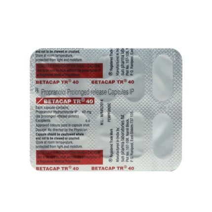 Buy BETACAP TR 40 Online at Classic Medico
