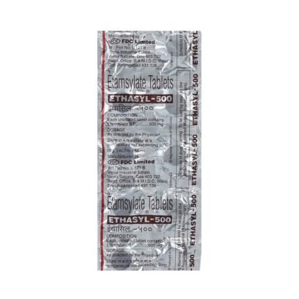 Buy ETHASYL 500 Online at Classic Medico