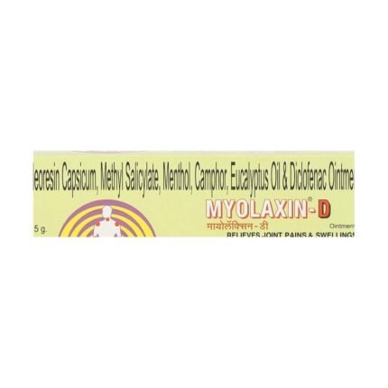 Buy MYOLAXIN D OINTMENT Online at Classic Medico
