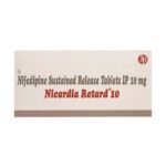 Buy NICARDIA RETARD 10 Online at Classic Medico