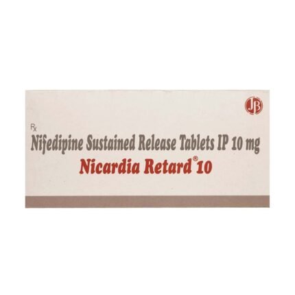 Buy NICARDIA RETARD 10 Online at Classic Medico