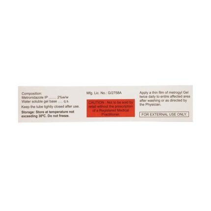 Buy METROGYL GEL Online at Classic Medico