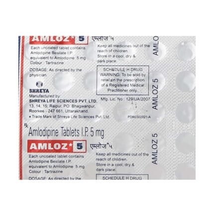 Buy AMLOZ 5 Online at Classic Medico