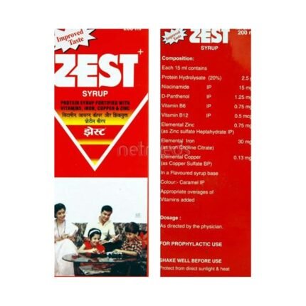 Buy ZEST SYRUP Online at Classic Medico