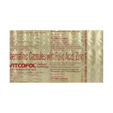Buy VITCOFOL Online at Classic Medico