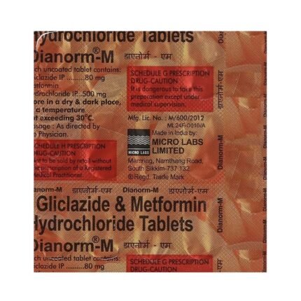 Buy DIANORM M Online at Classic Medico