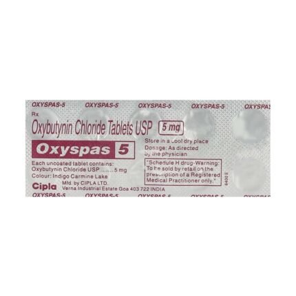 Buy OXYSPAS 5 Online at Classic Medico