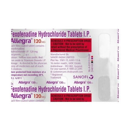 Buy ALLEGRA 120 Online at Classic Medico