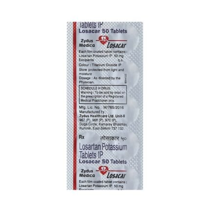 Buy LOSACAR 50 Online at Classic Medico