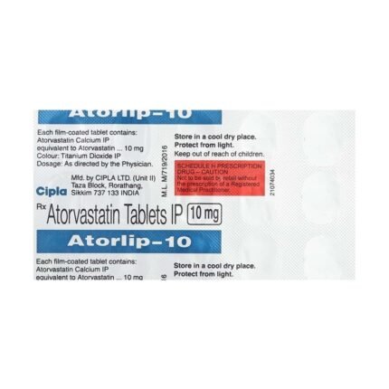 Buy ATORLIP 10 Online at Classic Medico