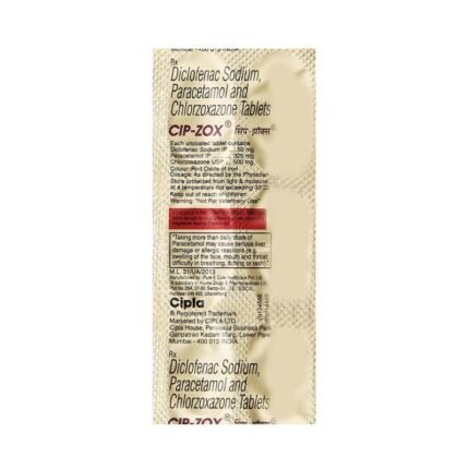 Buy CIP ZOX Online at Classic Medico