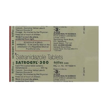 Buy SATROGYL 300 Online at Classic Medico